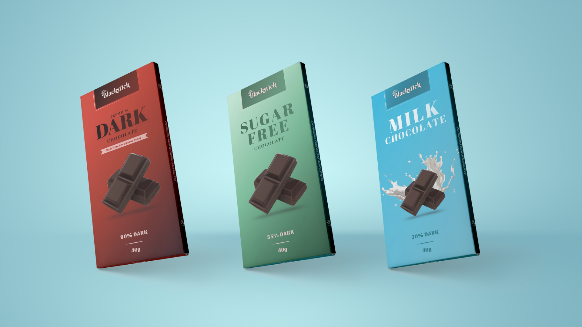 Blackstick Branding - Packaging Design View 1