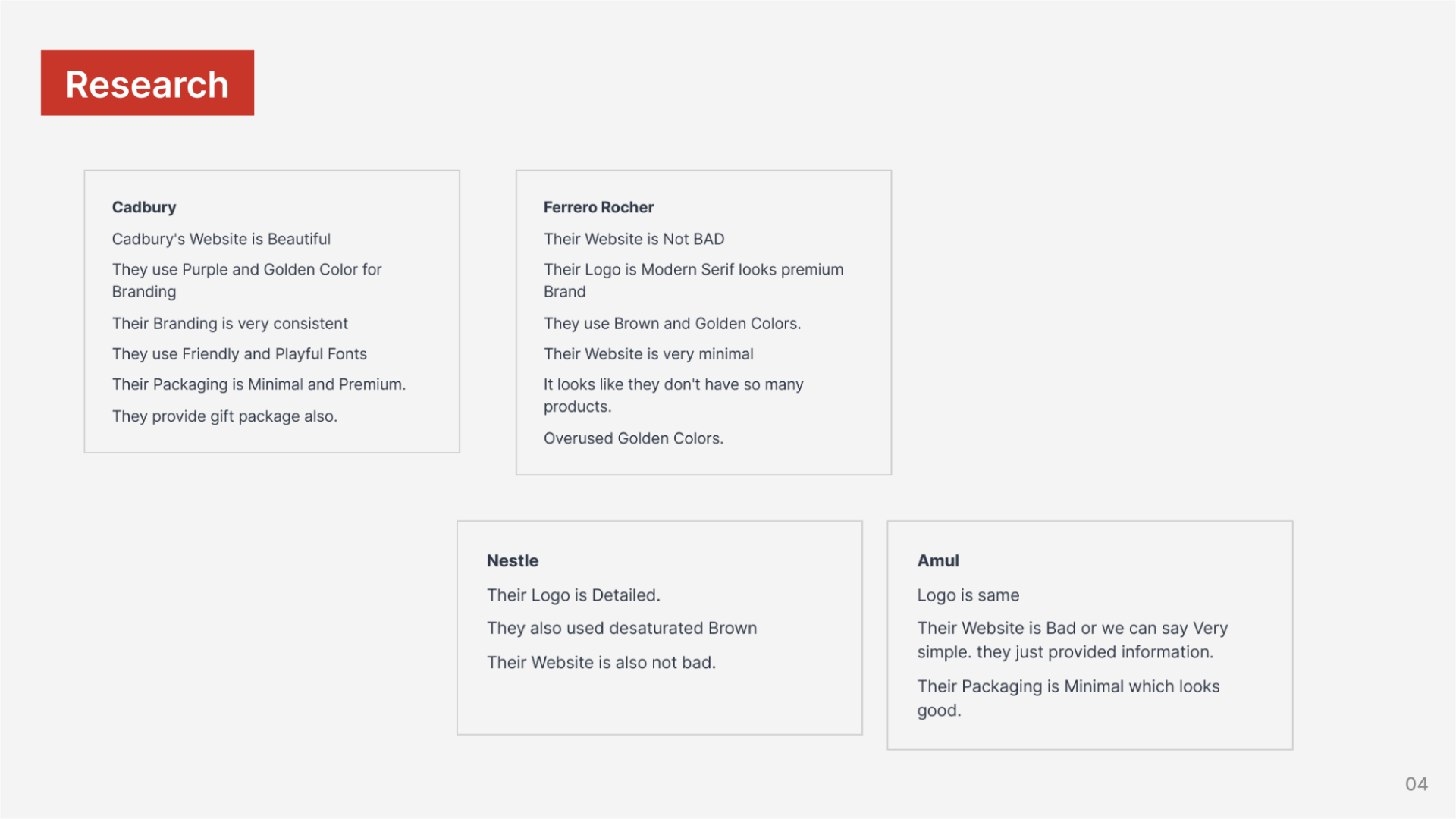 Blackstick Branding - Research