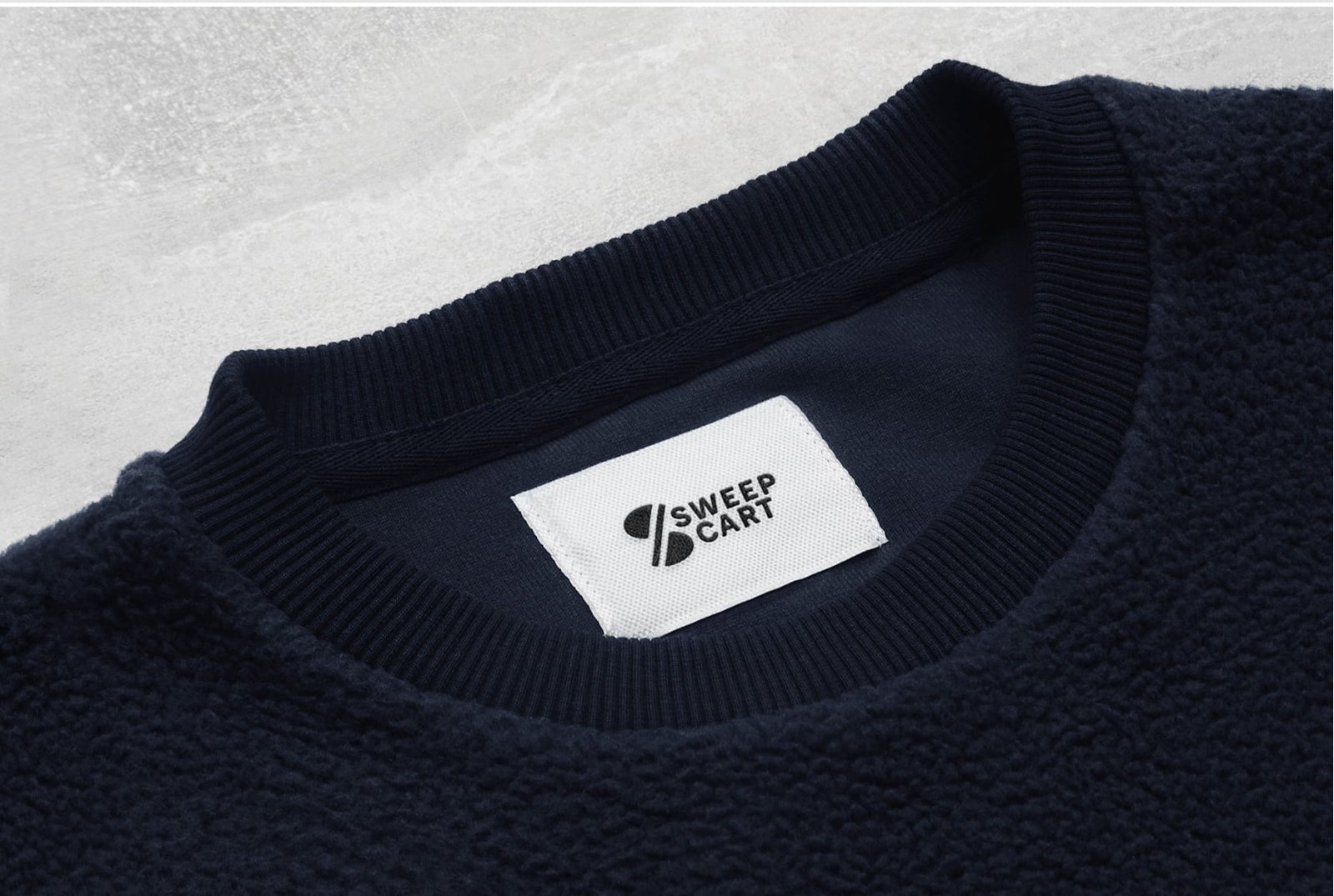 T-Shirt Tag Design of Sweep Cart