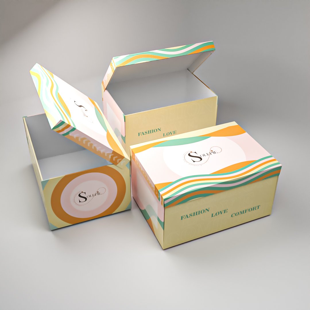 Shoe Box Package Design Services