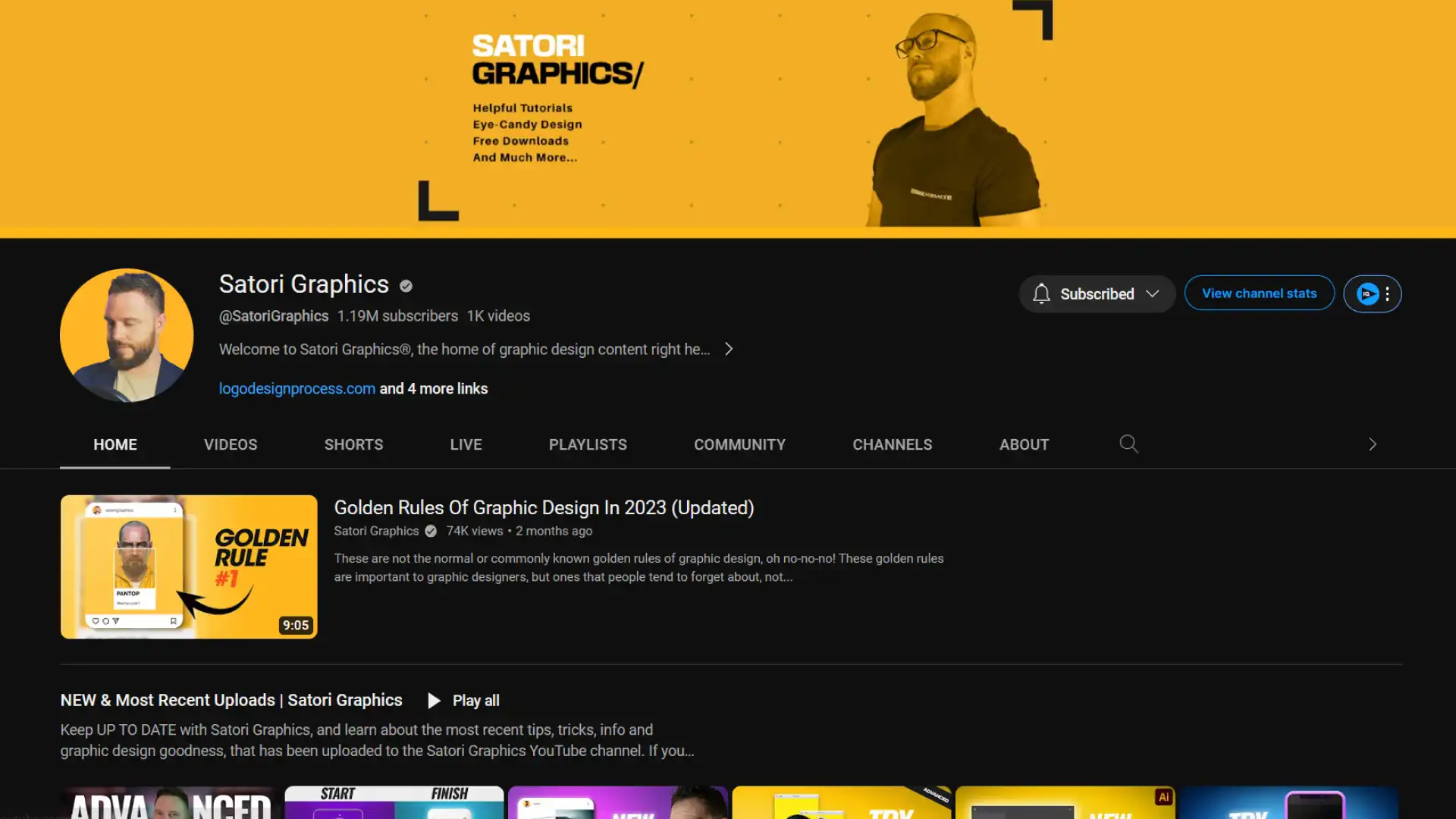 Satori Graphics YouTube Channel